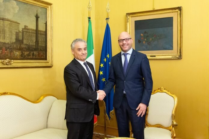 Massari a Roma per Conferenza Ambasciatori, vede Fontana a Montecitorio