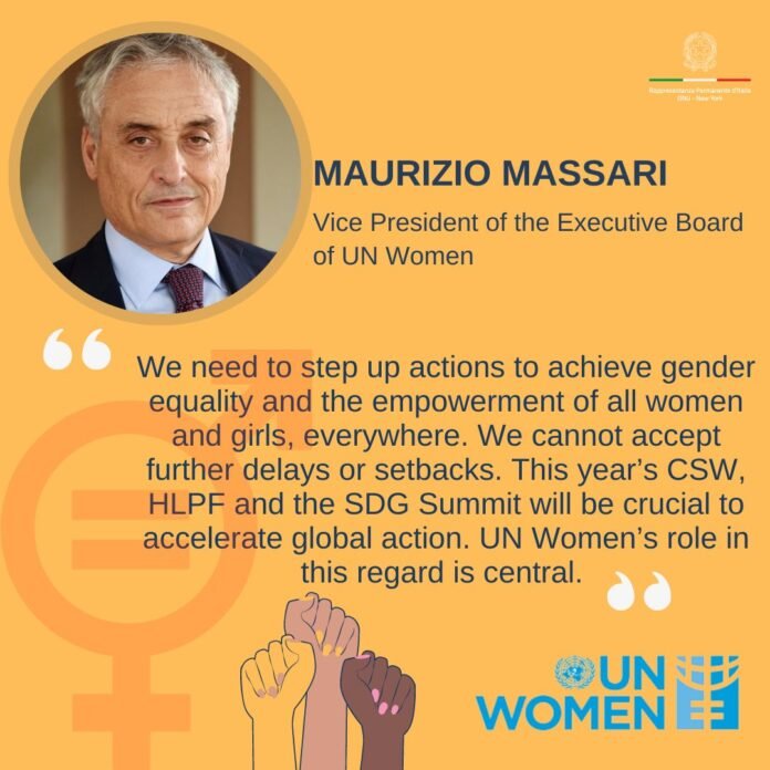 UN Women: Italia eletta per acclamazione alla Vicepresidenza del Consiglio Esecutivo