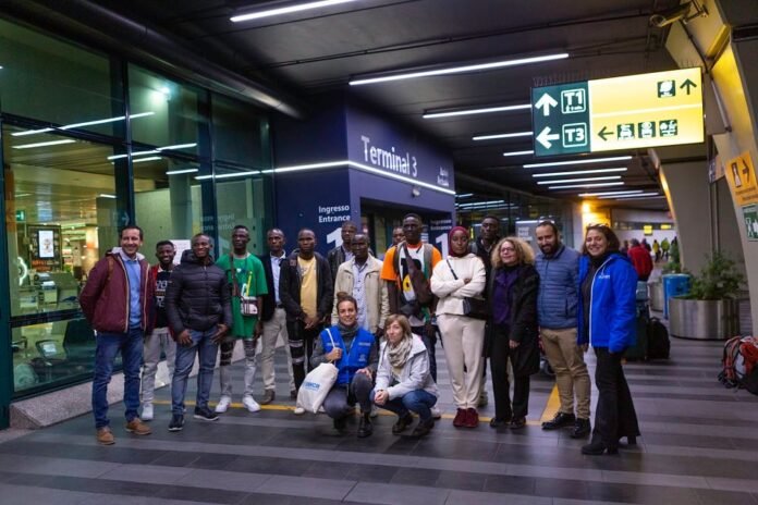 Arrivato in Italia il primo gruppo dei rifugiati vincitori di borse di studio dei corridoi universitari del progetto UNICORE